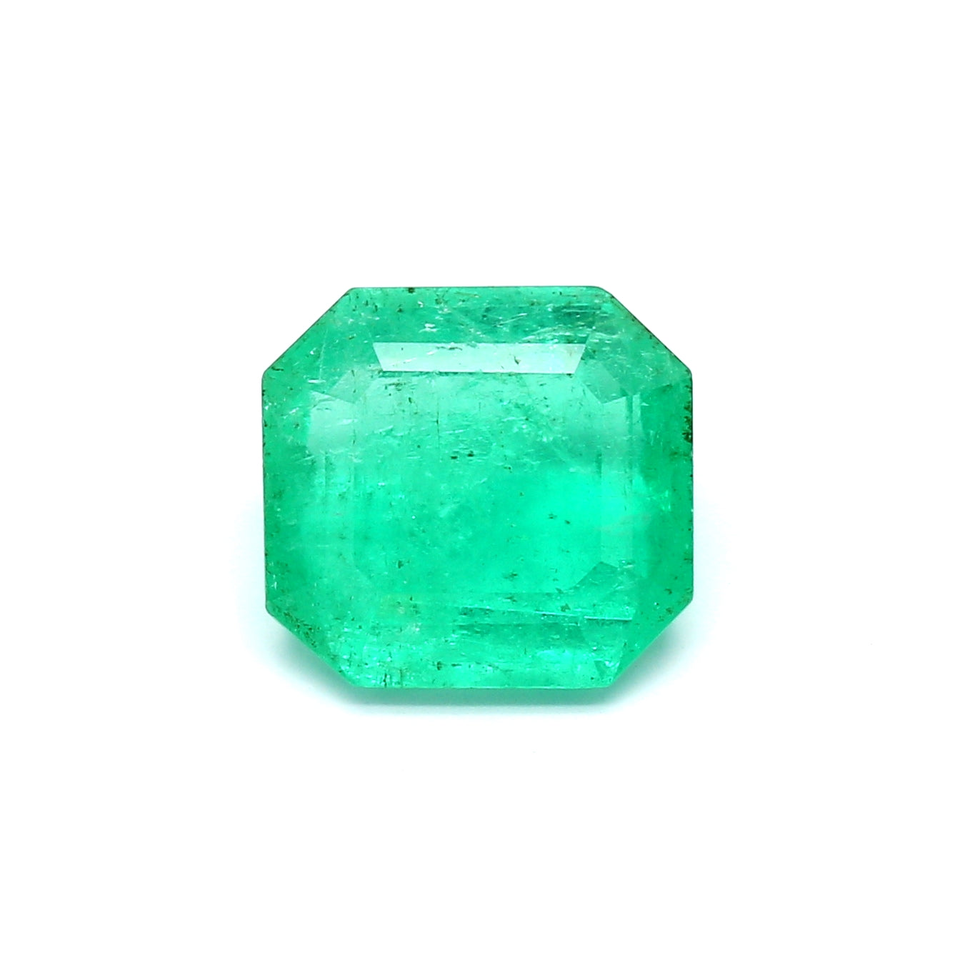 4.17ct Octagon Emerald, Colombia - 10.49 x 9.82 x 5.56mm