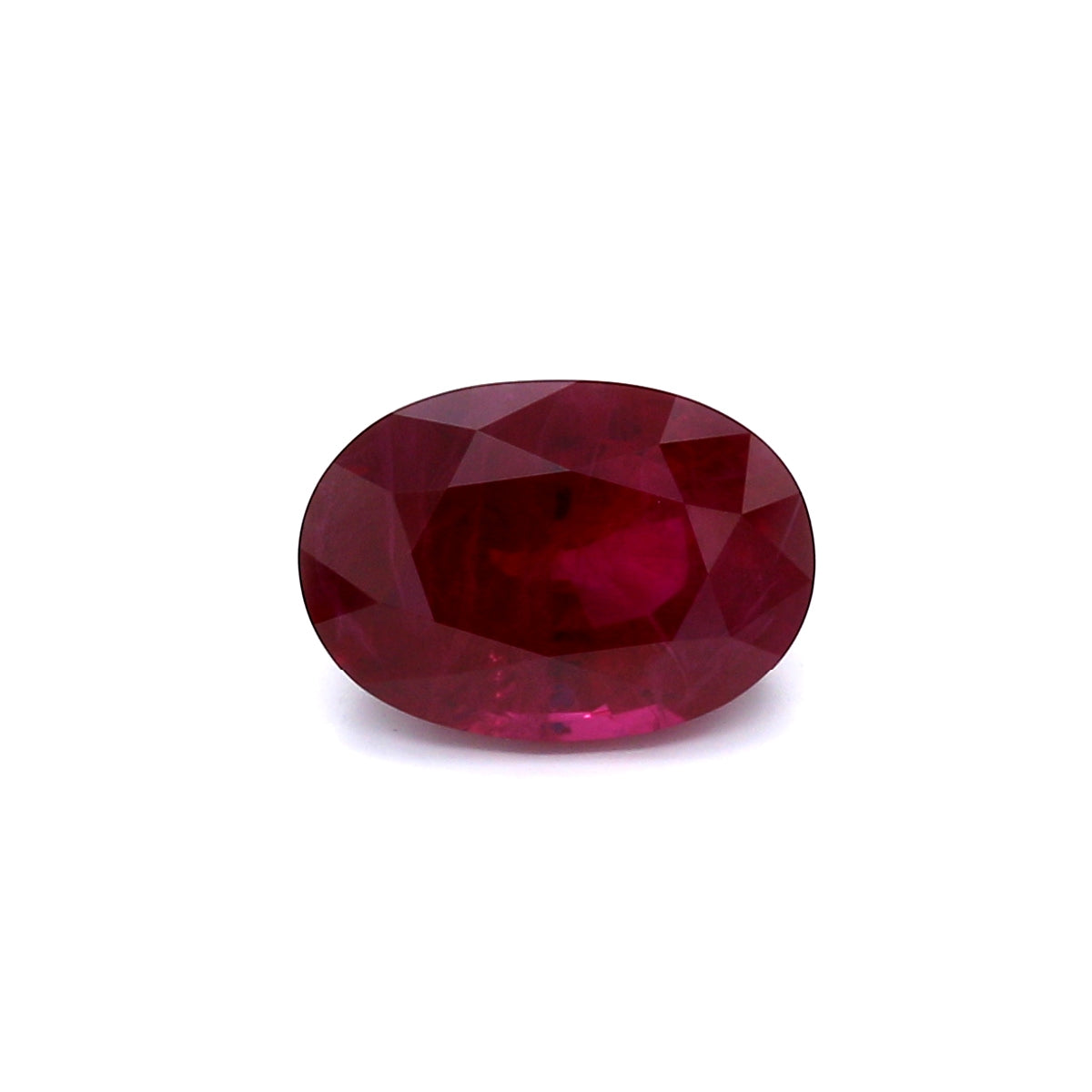 2.86ct Oval Ruby, H(b), Myanmar - 9.87 x 6.94 x 4.94mm