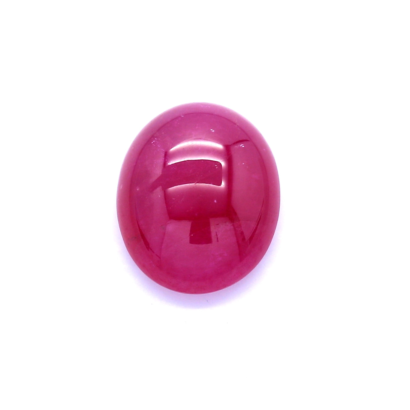 5.35ct Oval Cabochon Ruby, Vietnam 11.61 x 9.48 x 4.56mm