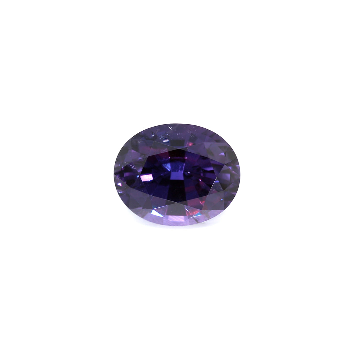 3.31ct Oval, Colour Change, Violetish Blue to Purple Sapphire, Heated, Sri Lanka - 9.48 x 7.75 x 5.49mm