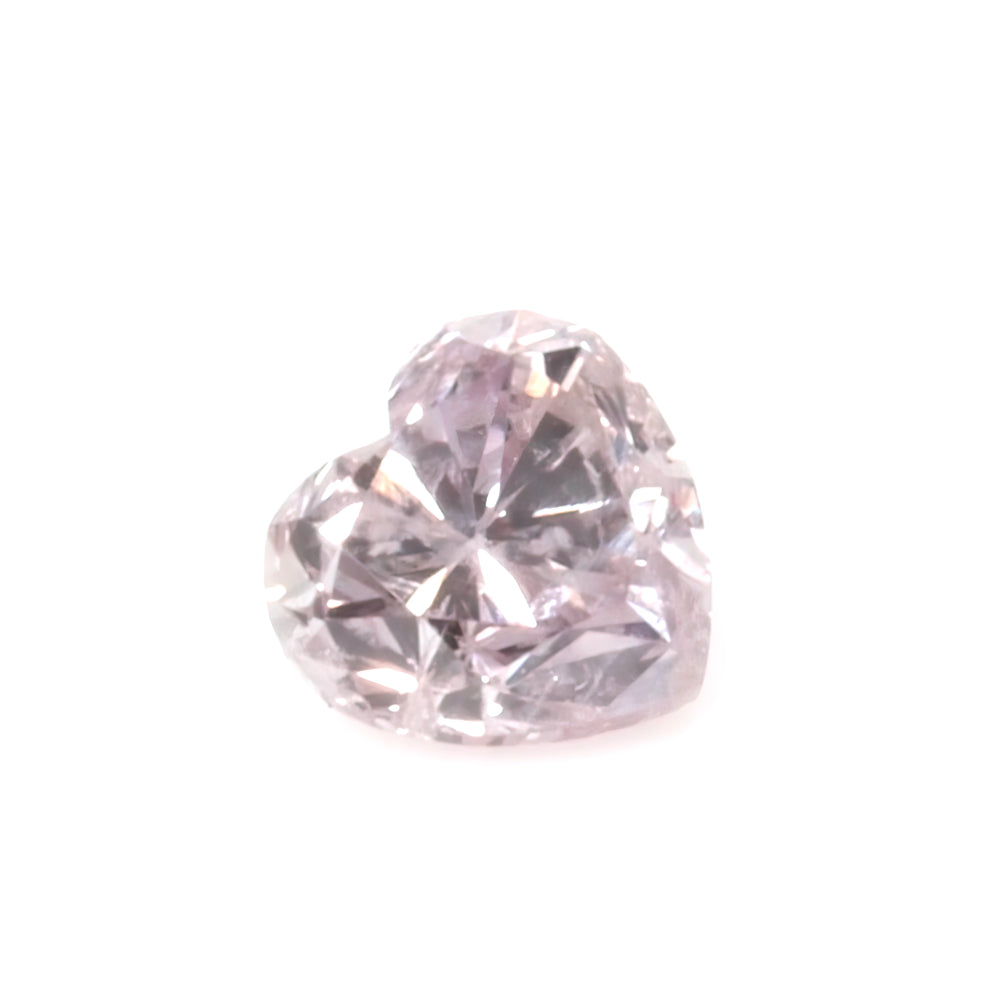 Colored Diamond, Brownish Purple-Pink, Fancy, Heart-shaped, Untreated