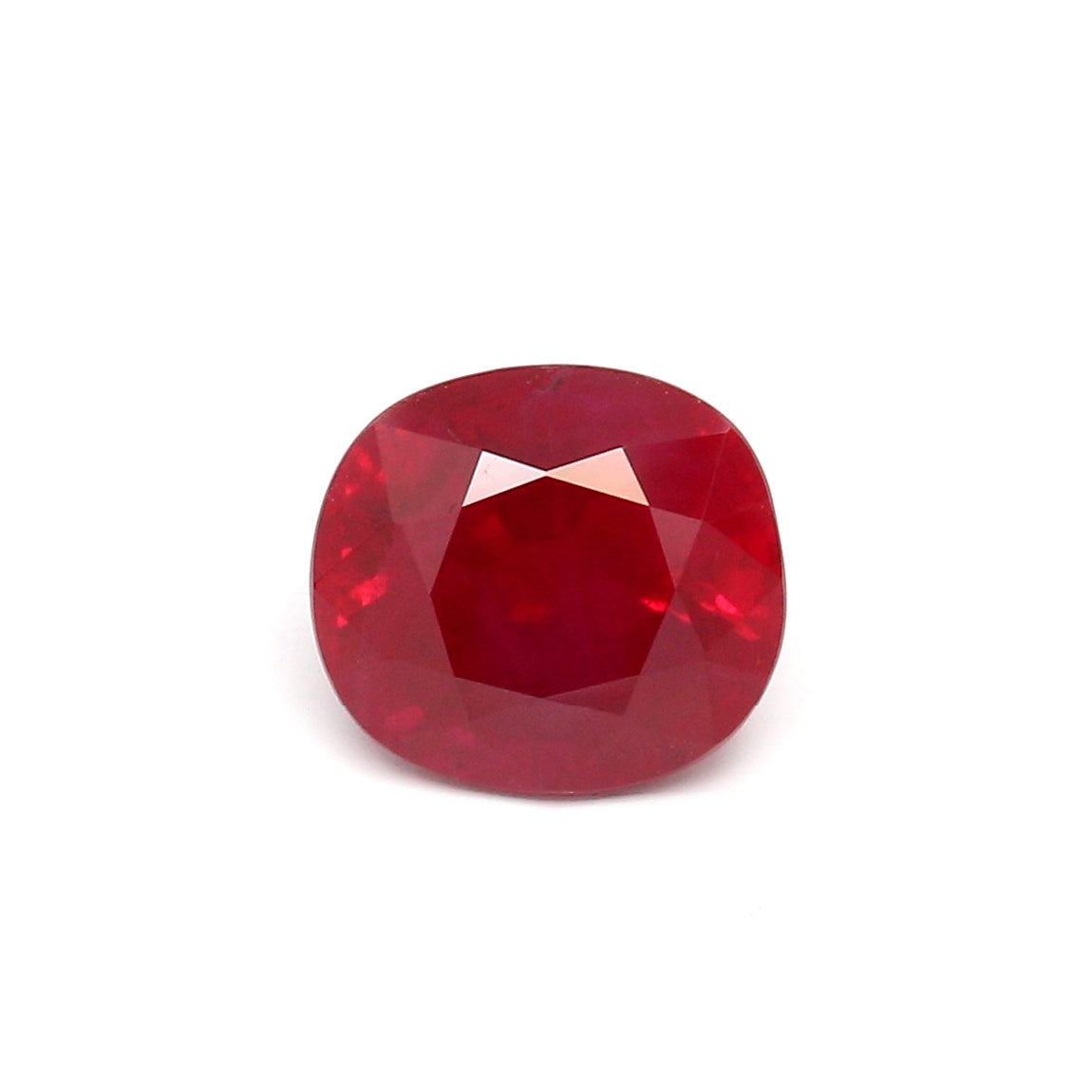 2.45ct Oval Ruby, H(a), Myanmar - 7.98 x 7.19 x 5.00mm