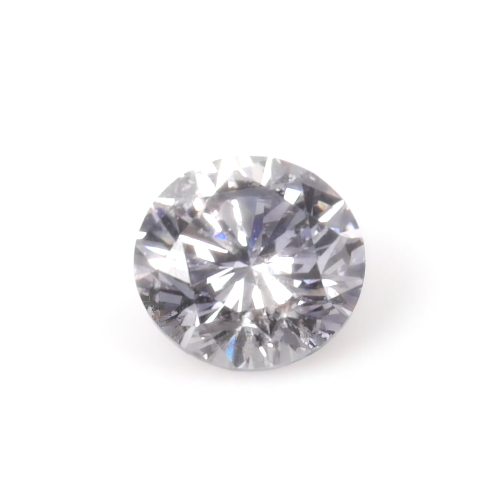 Colored Diamond, Grey, Fancy, VS1, Round, Untreated