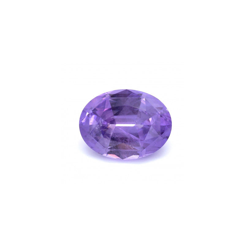 4.14ct Purple, Oval Sapphire, No Heat, Sri Lanka - 11.37 x 8.63 x 5.05mm