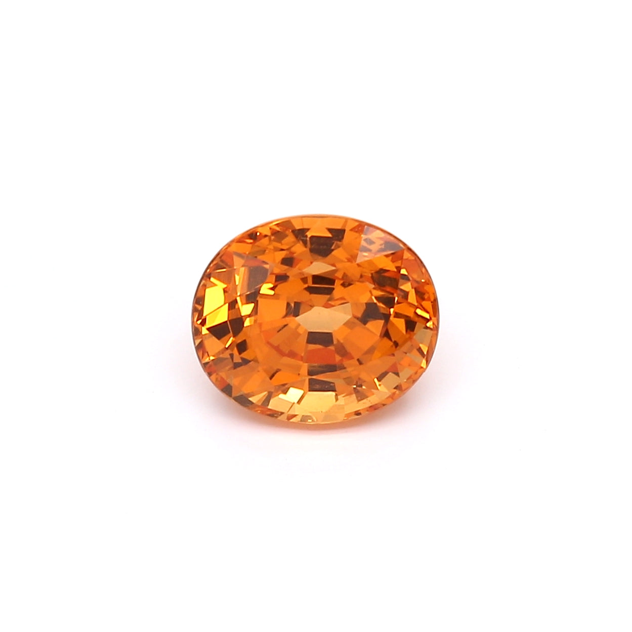 3.17ct Oval Spessartite, No Treatment - 8.49 x 7.27 x 5.79mm