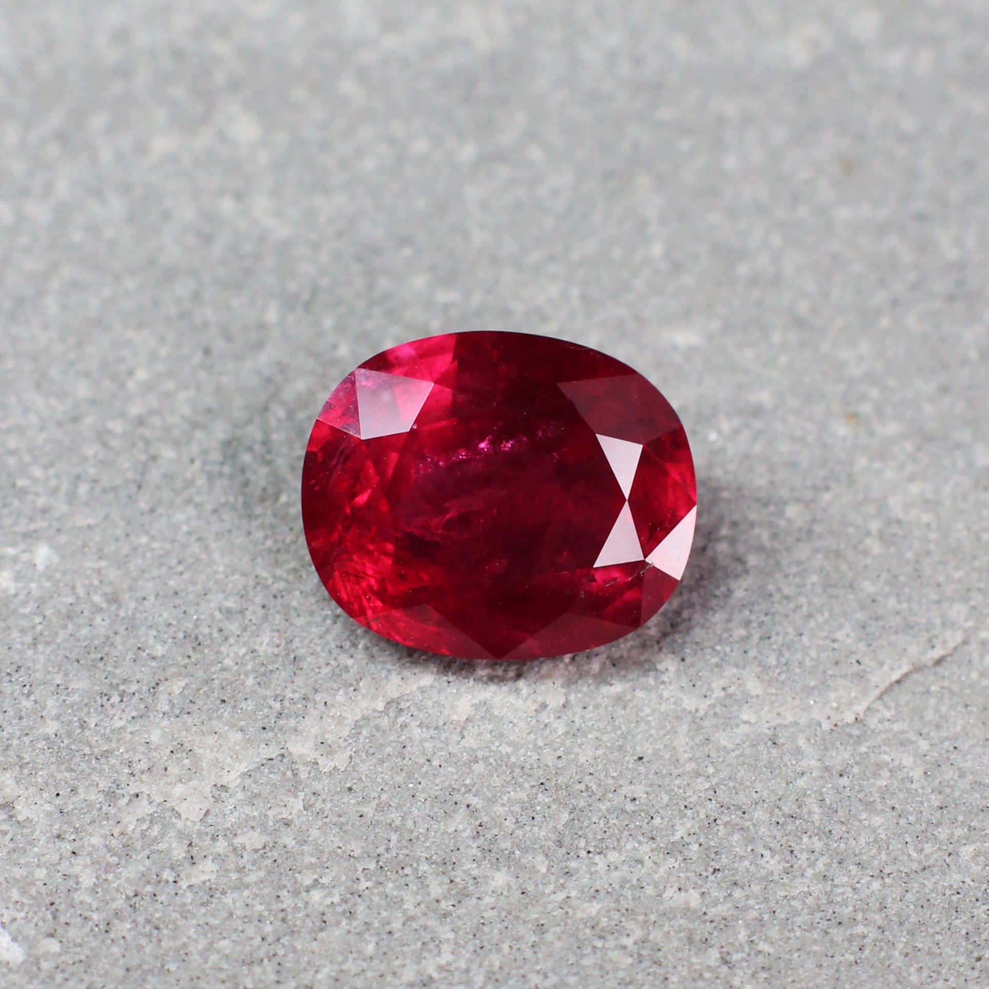 3.49ct Cushion Ruby, Thailand - 10.25 x 8.50 x 4.49mm