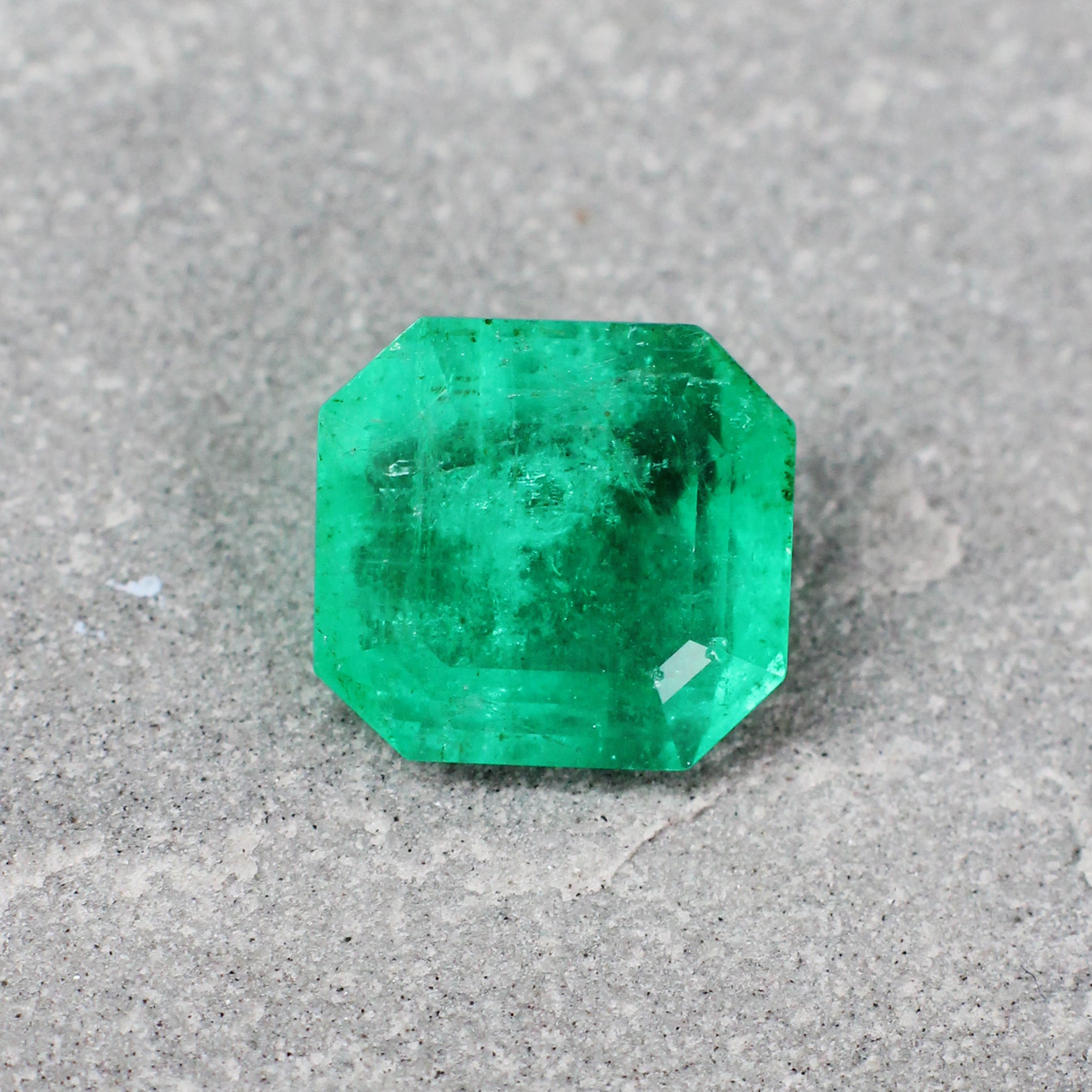 4.17ct Octagon Emerald, Colombia - 10.49 x 9.82 x 5.56mm