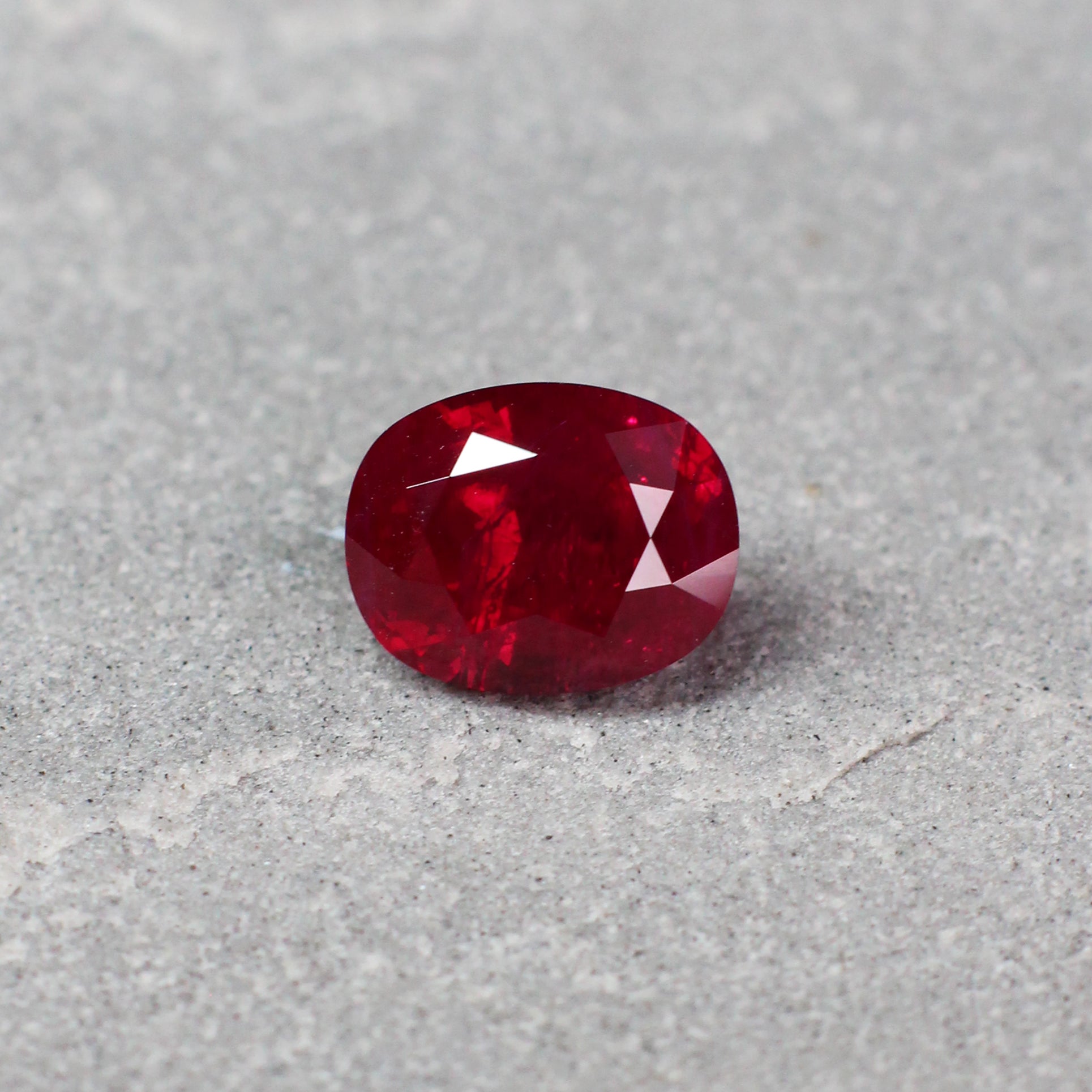 2.35ct Cushion Ruby, Myanmar - 8.44 x 6.68 x 4.90mm