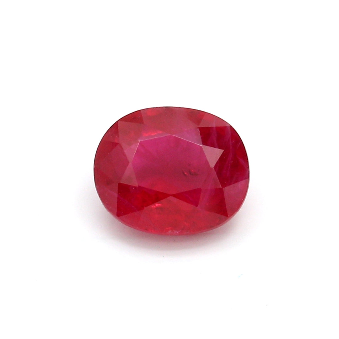 2.03ct Oval Ruby, H(a), Myanmar - 8.06 x 6.78 x 4.11mm