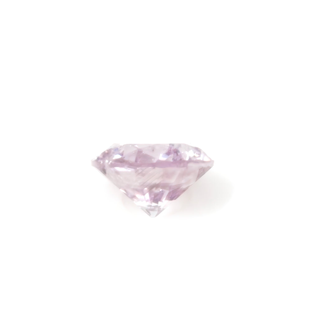 Colored Diamond, Purplish pink, Fancy Light, I1, Round, Untreated