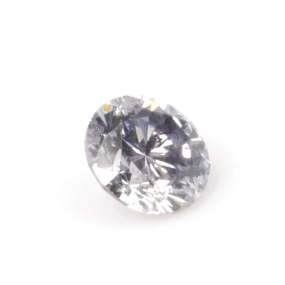 Colored Diamond, Grey, Fancy, VS1, Round, Untreated