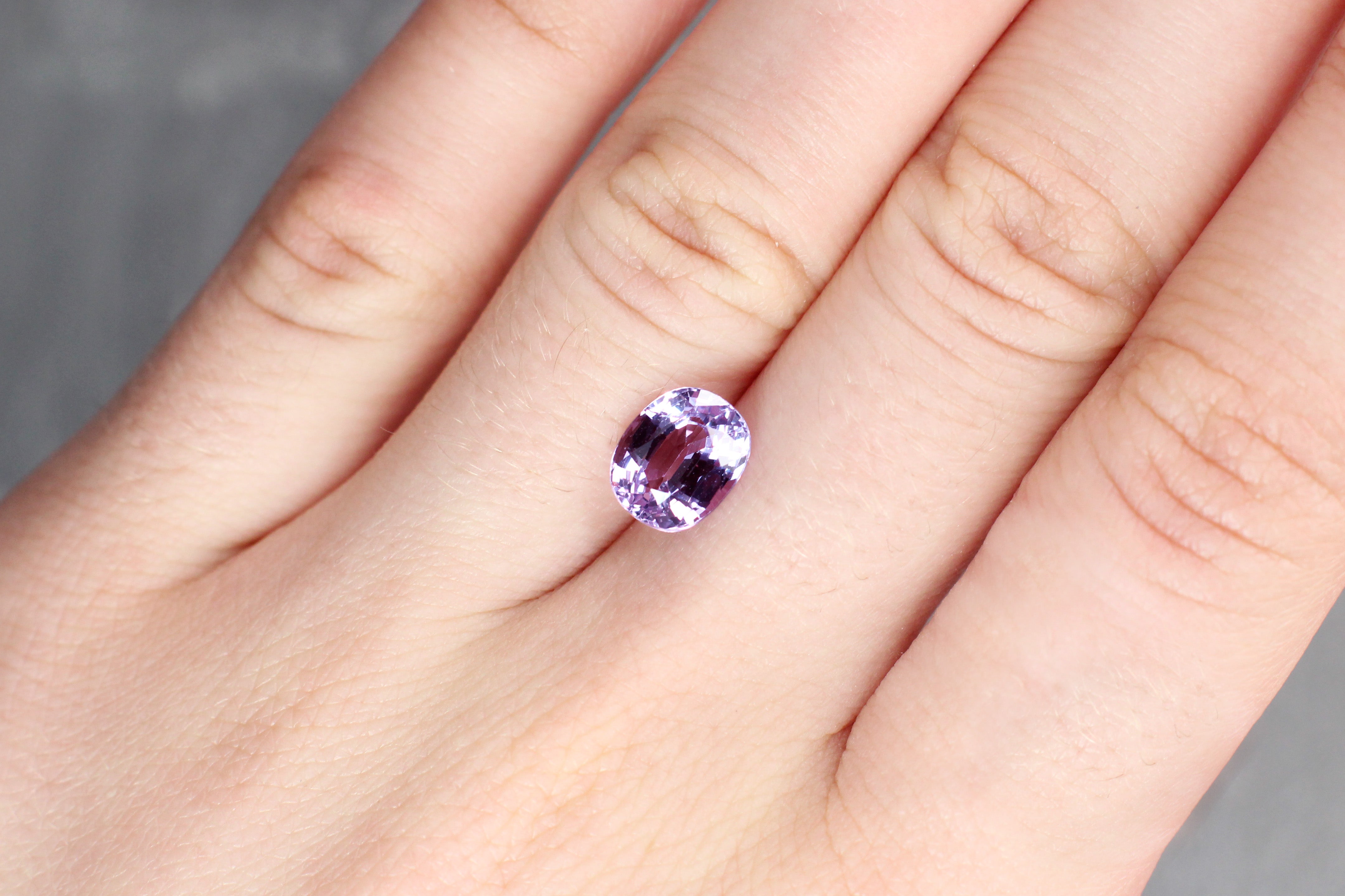 2.67ct Purple, Oval Sapphire, Heated, Madagascar - 8.65 x 7.12 x 4.57mm