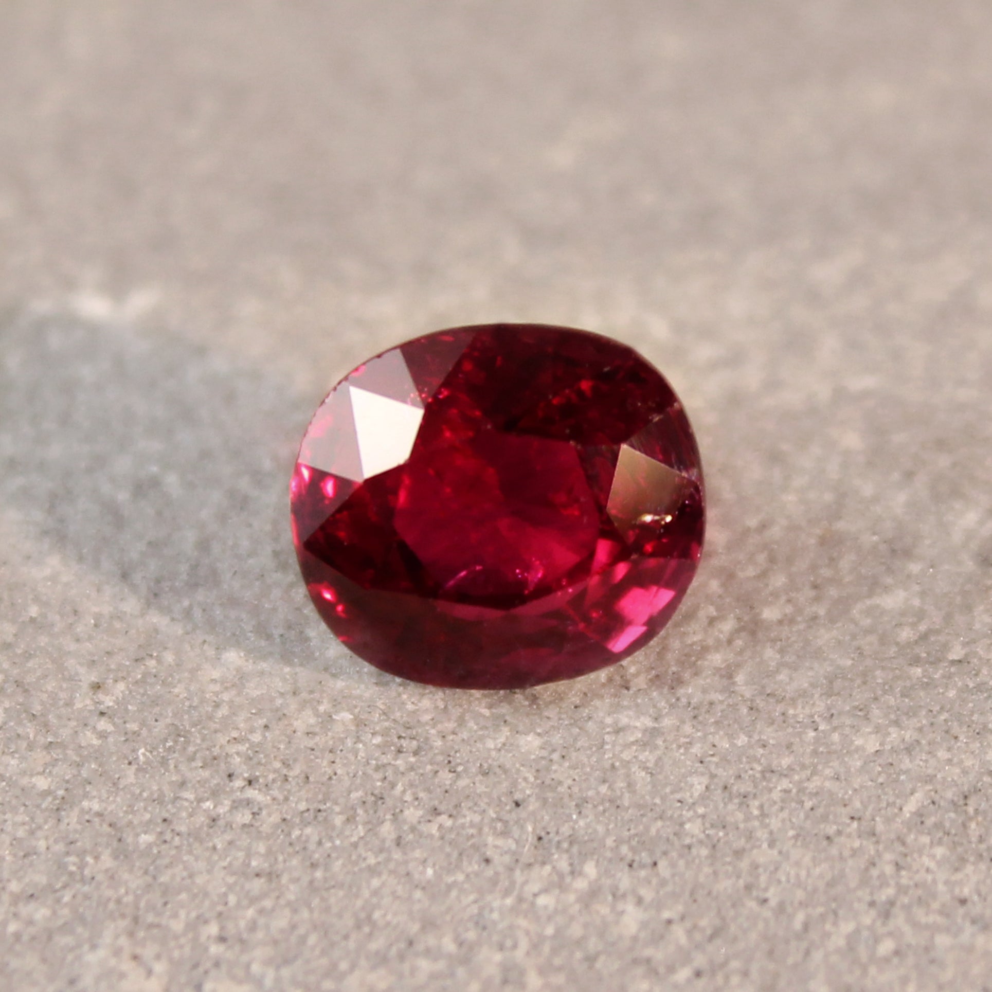 2.33ct Oval Ruby, No Heat, Mozambique - 7.73 x 6.93 x 4.66mm